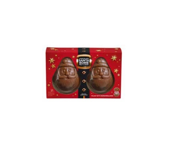 Glob din Ciocolata Belgiana cu Bezele Santa ICKX 2 buc 0